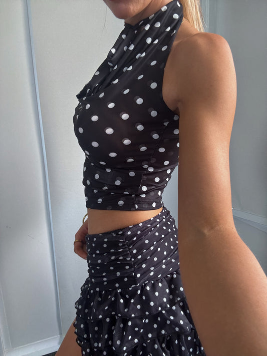 Thrifted Polka Dot Set