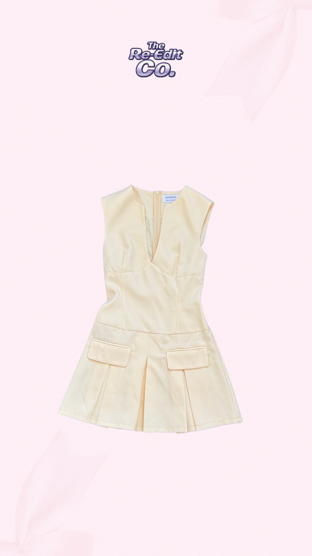 Yellow Suiting Dress