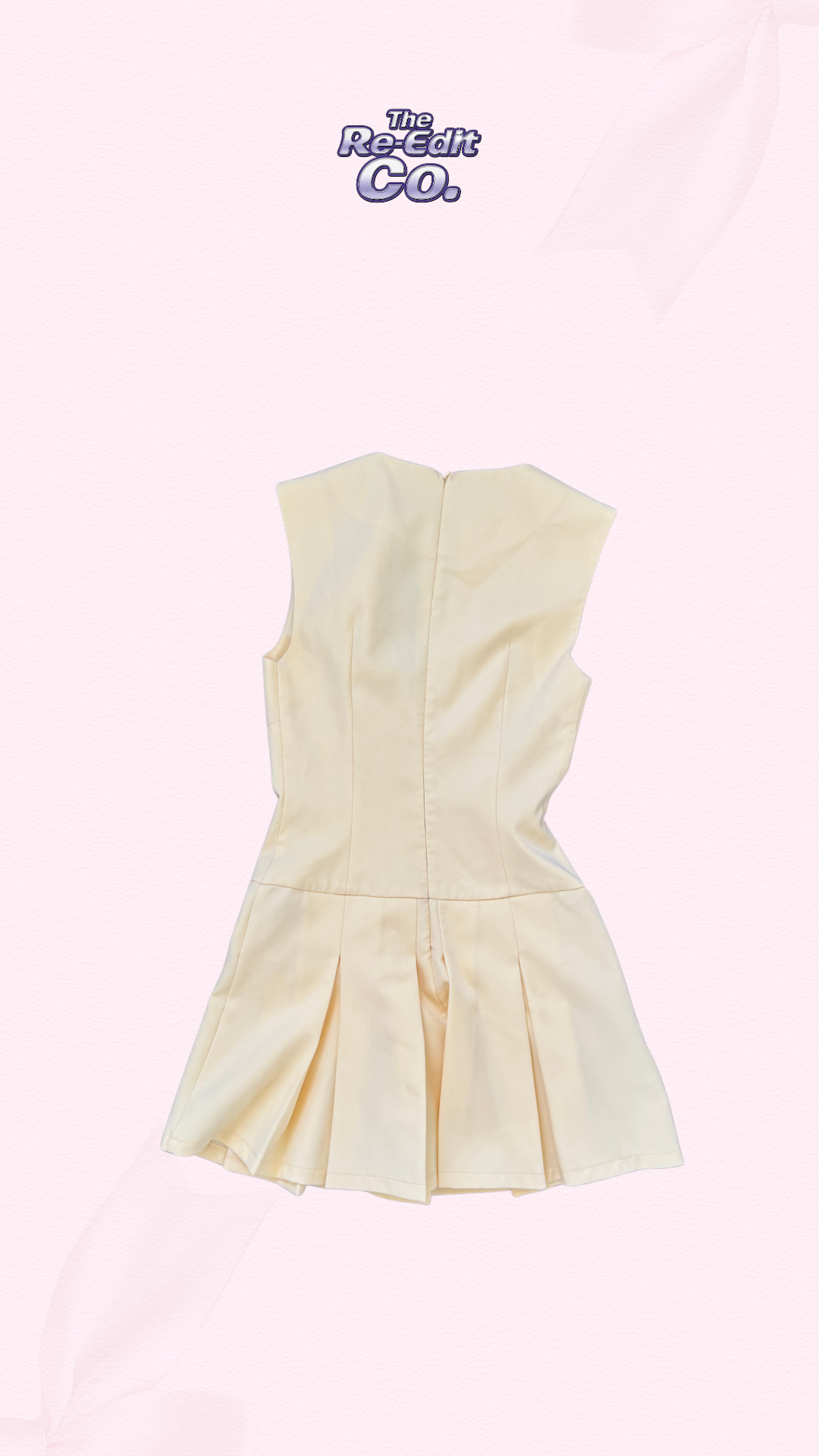 Yellow Suiting Dress